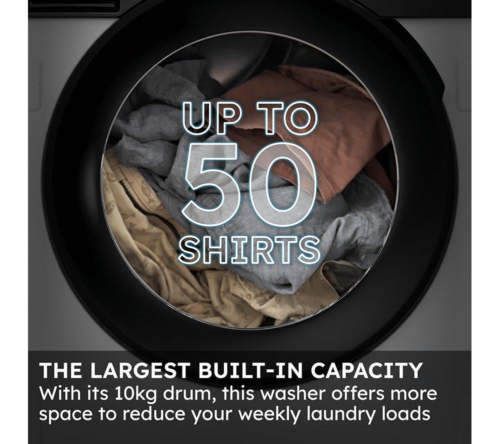 HAIER Series 8 HWB100B14858U1UK Integrated WiFi-enabled 10 kg 1400 Spin Washing Machine image number 24 of 25
