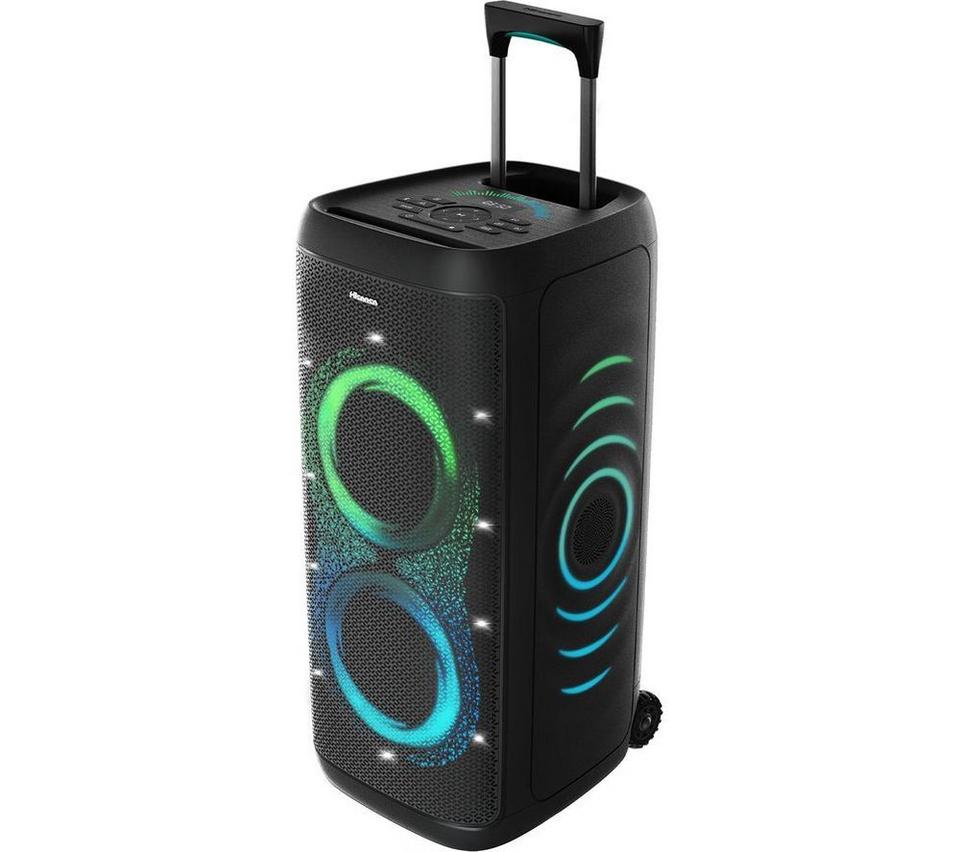 HISENSE Party Thunder Bluetooth Megasound Party Speaker - Black