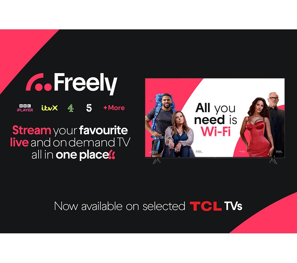 TCL T6C 75" QLED 4K HDR Smart Fire TV with Freely - 75T6C-UK image number 11 of 14