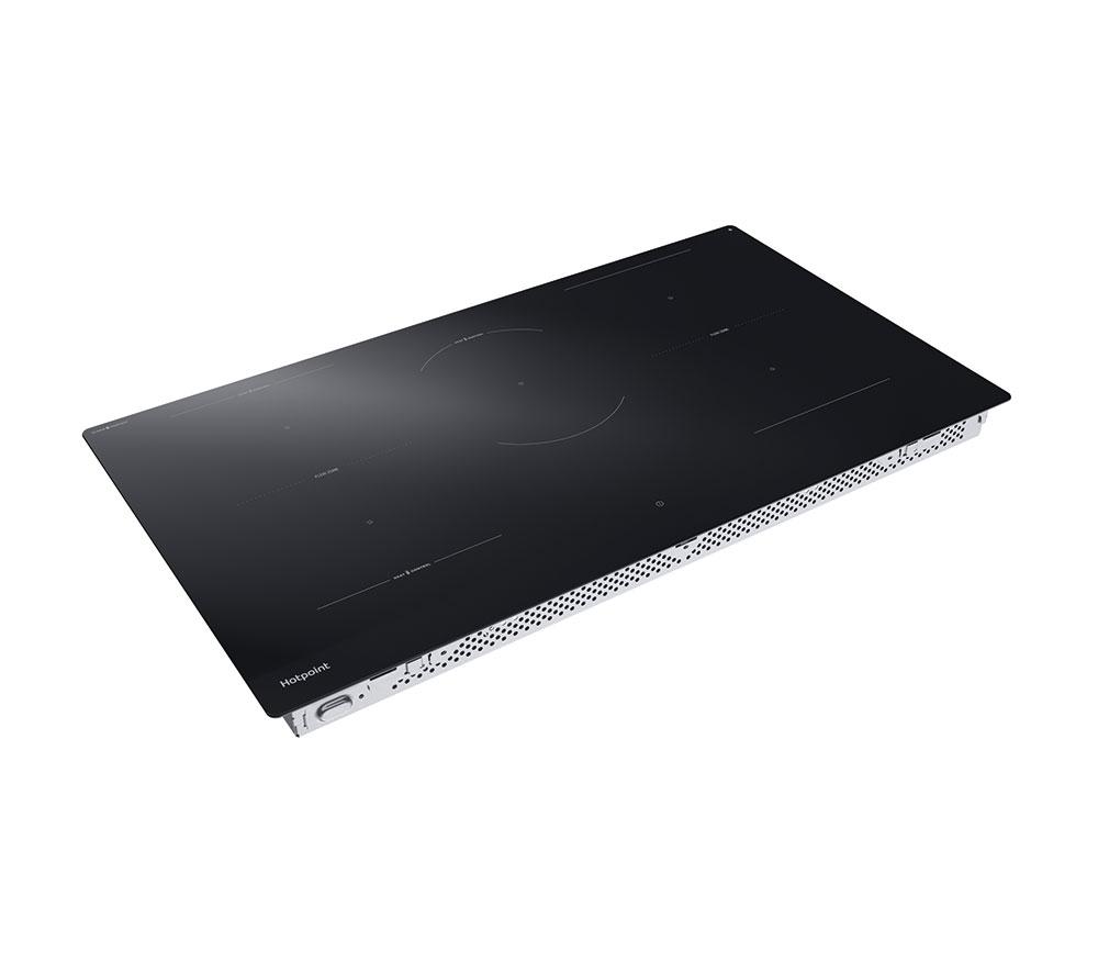 HOTPOINT HeatControl HEX9024DCFF2 90 cm Electric Induction Hob - Black image number 2 of 13