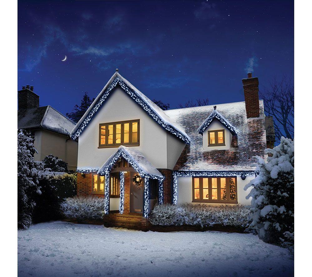PREMIER Cluster Brights 960 White LED String Lights with Timer - 12.4 m image number 3 of 5