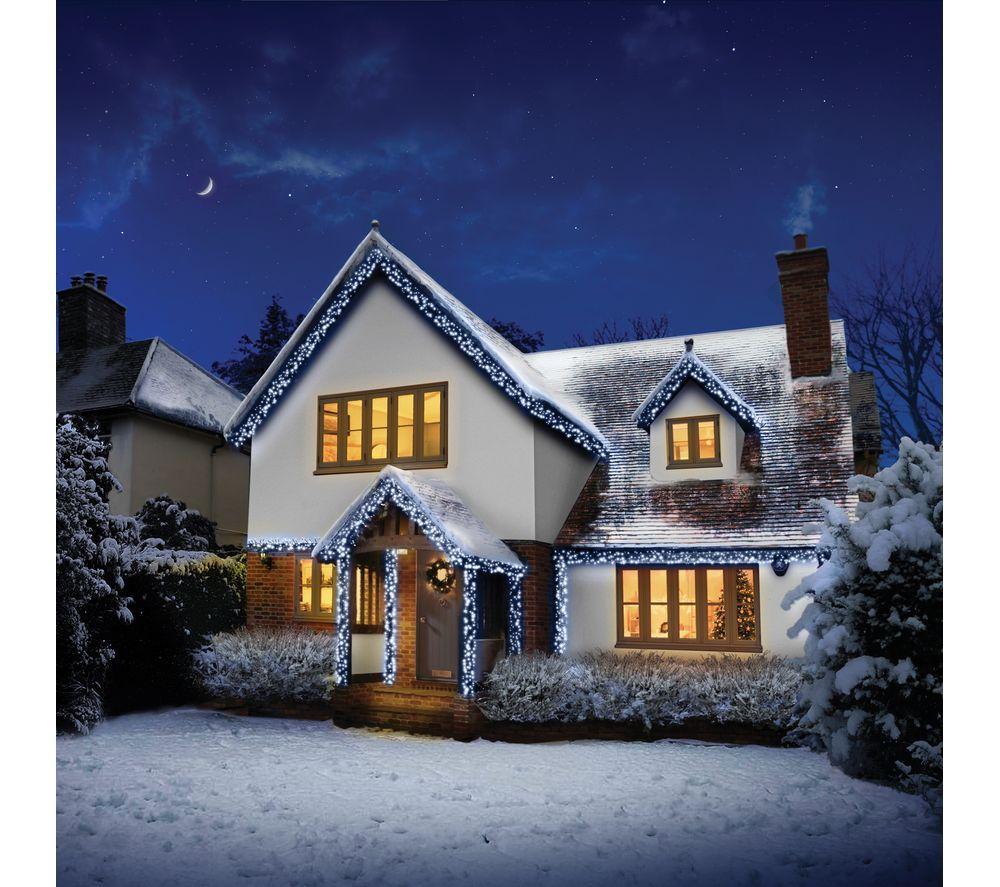 PREMIER Cluster Brights 960 White LED String Lights with Timer - 12.4 m image number 4 of 5