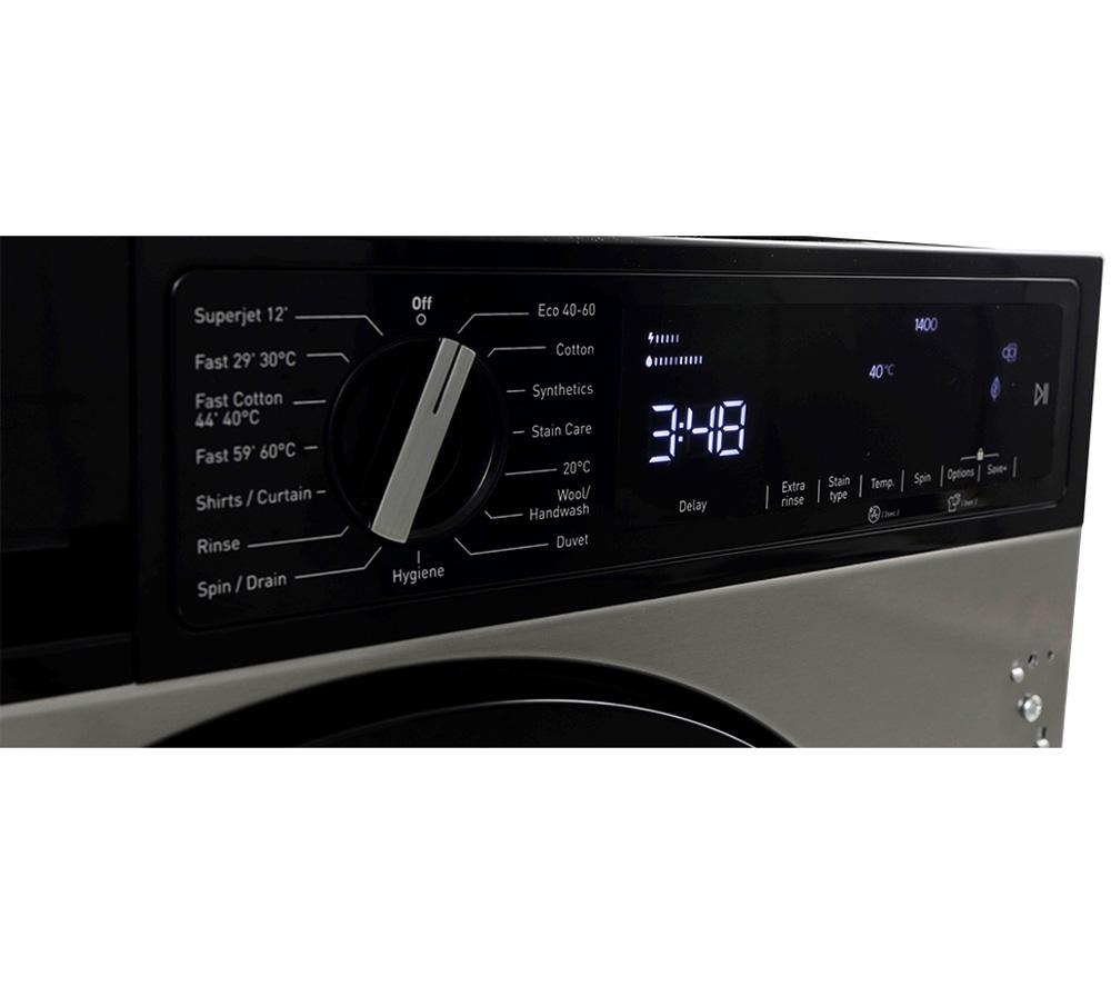 SHARP ES-SIL914BIA-EN Integrated 9 kg 1400 Spin Washing Machine - Stainless steel image number 9 of 15