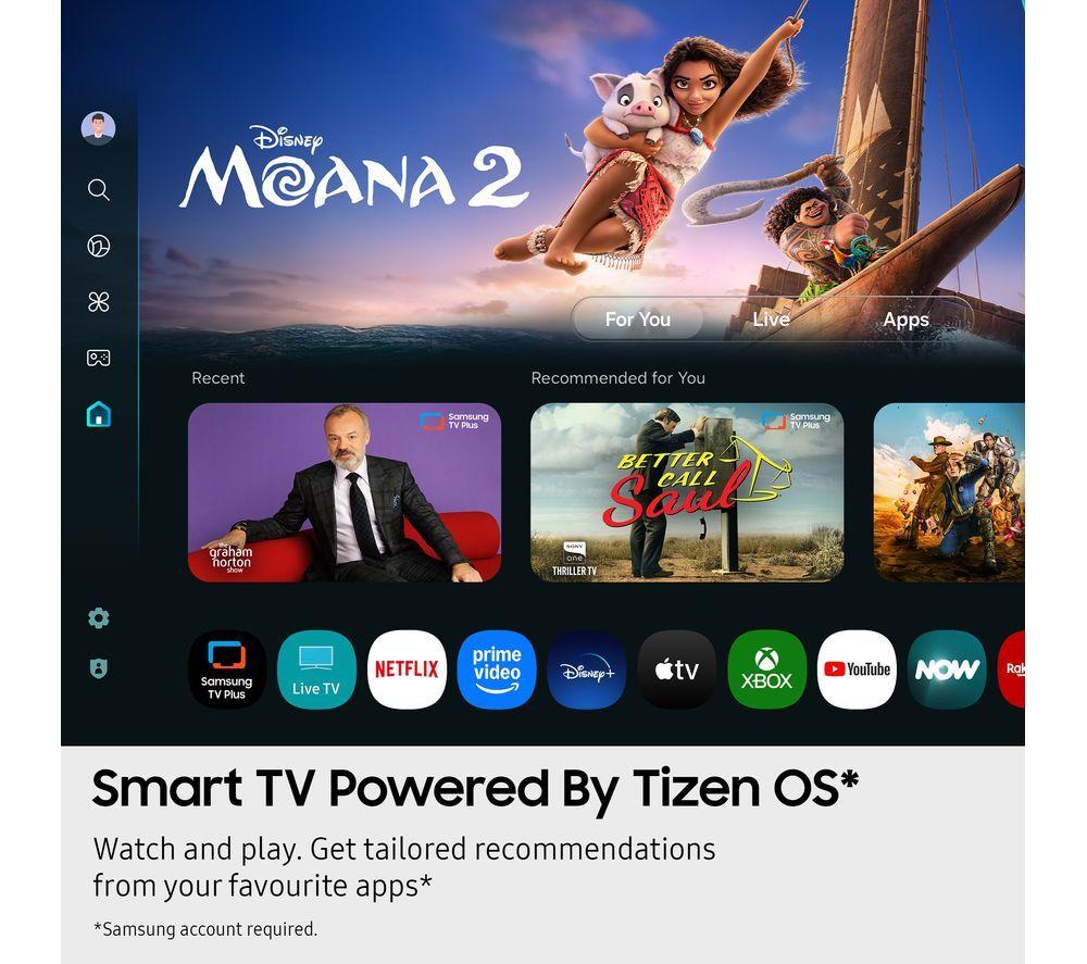 SAMSUNG U8000F 50" Crystal UHD 4K HDR Smart TV 2025 - UE50U8000F image number 10 of 10