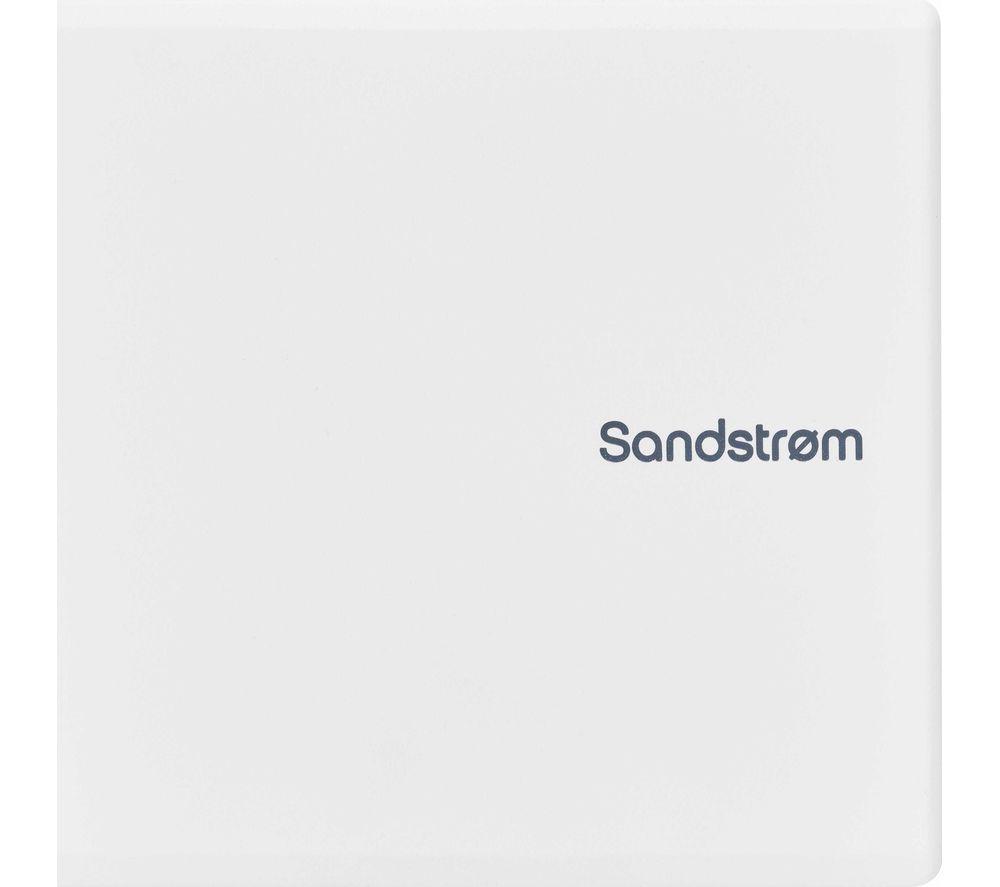 SANDSTROM SEDVDWH26 Ultra Slim External CD/DVD Writer - White image number 2 of 2