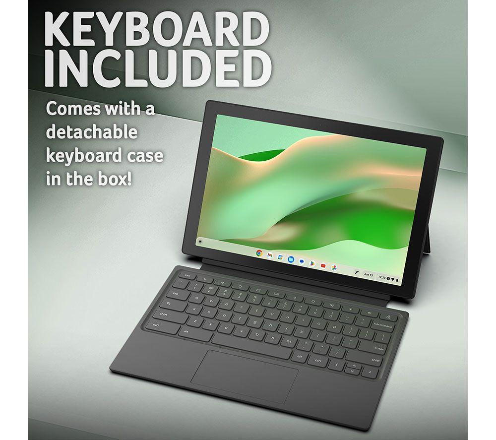 ACER 311 11" Chromebook Tab - MediaTek Kompanio 520, 128 GB eMMC, Silver image number 15 of 18