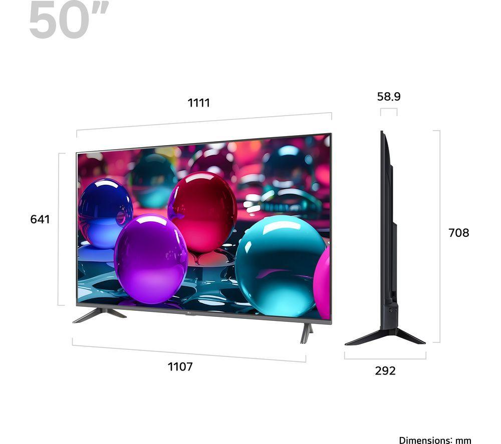 LG UA73 50" LED 4K HDR Smart TV 2025 - 50UA73006LA image number 6 of 12