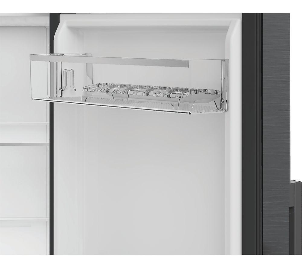 HOTPOINT Dual No Frost HPG2 6574W XBR5UK American-Style Fridge Freezer - Dark Inox image number 4 of 10
