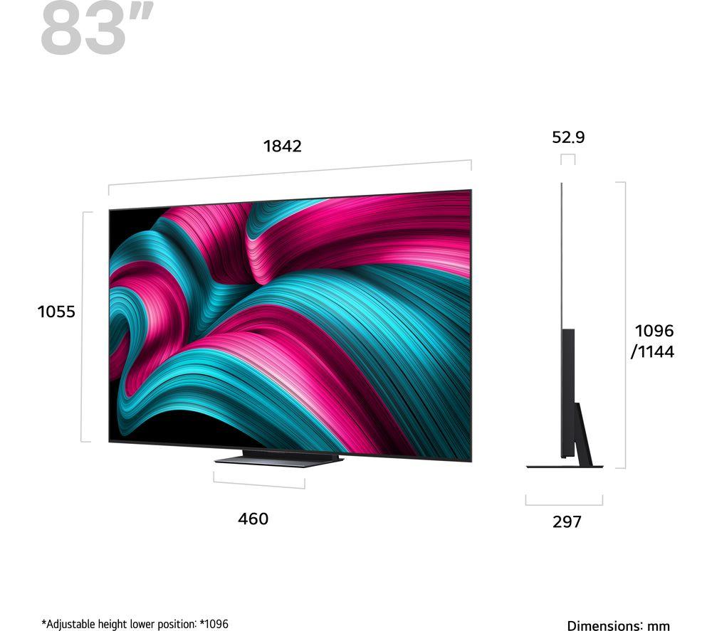 LG C5 42" OLED evo AI 4K HDR Smart TV 2025 - OLED42C54LA image number 2 of 18