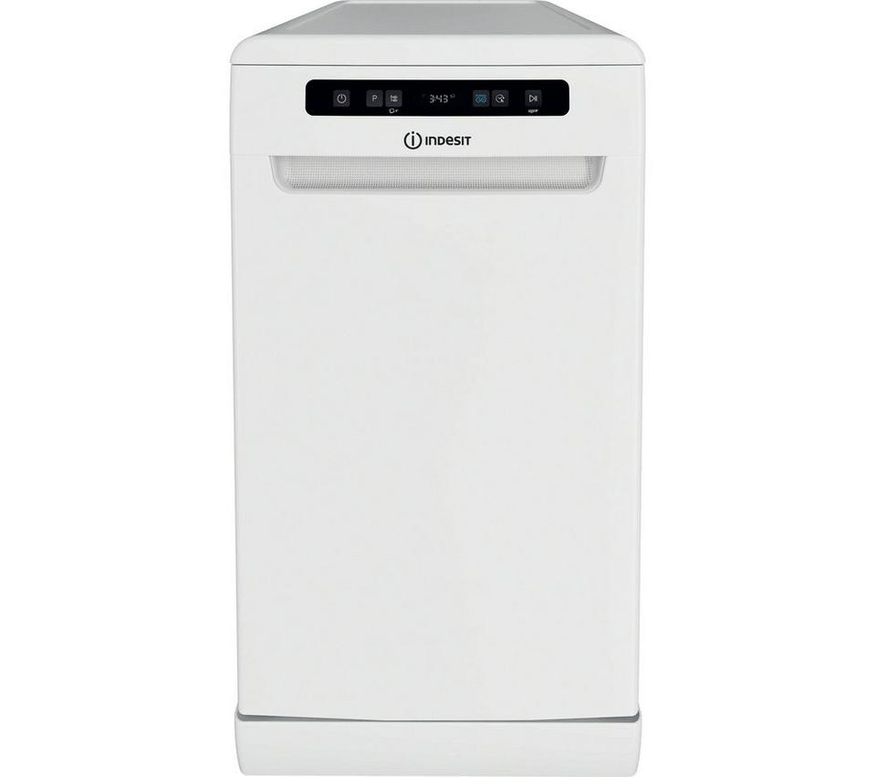 INDESIT Push&Go IN2FD10CS70WUK Slimline Dishwasher - White