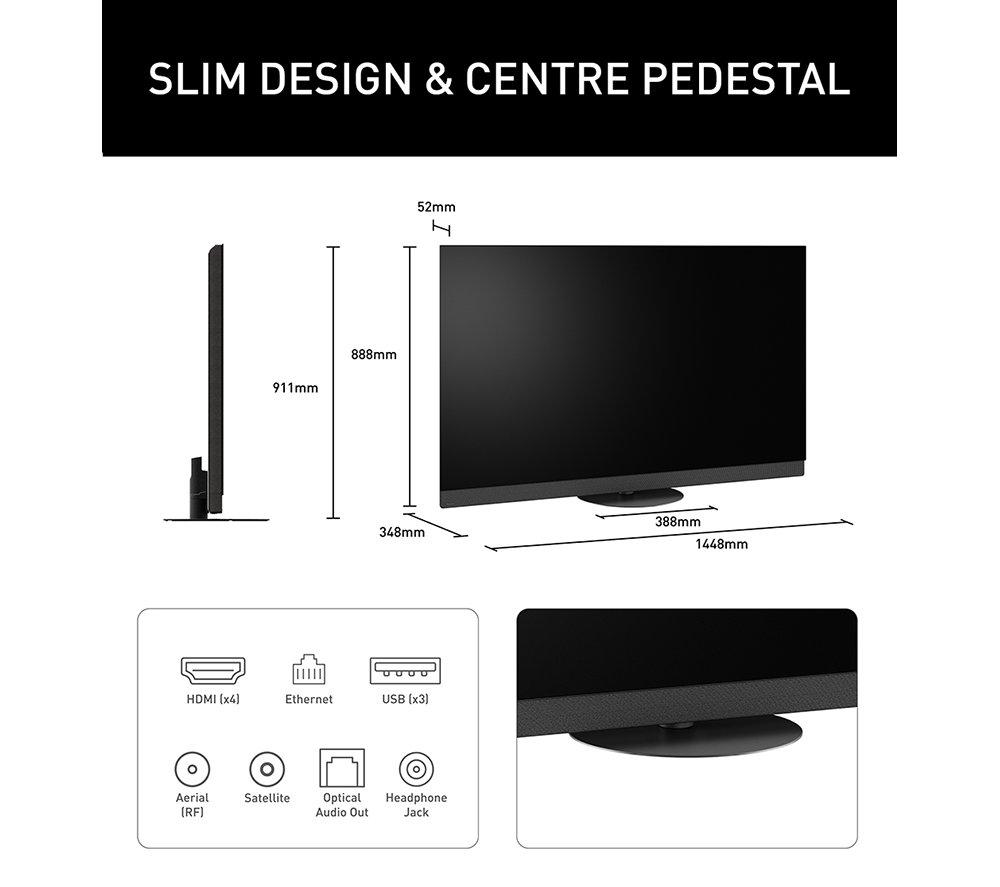 PANASONIC Z95B 65" OLED 4K HDR Smart Fire TV with Freely - TV-65Z95BEB image number 8 of 13