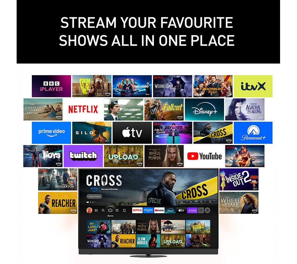 PANASONIC Z95B 65" OLED 4K HDR Smart Fire TV with Freely - TV-65Z95BEB image number 10 of 13