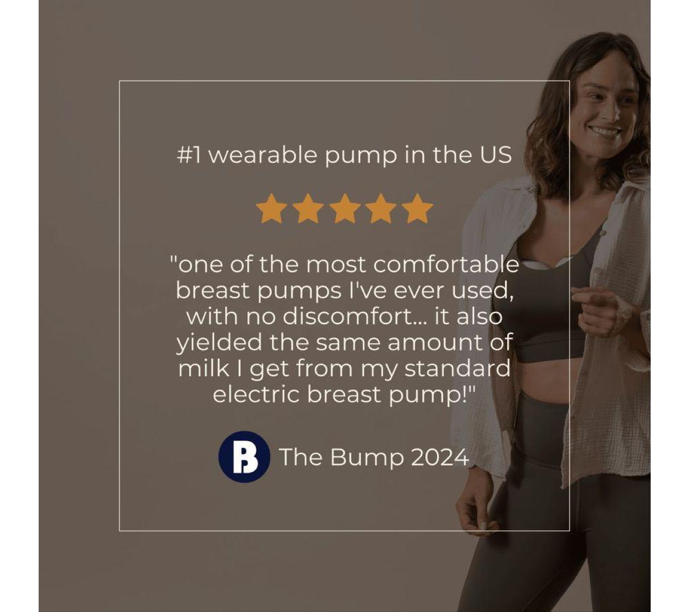 LANSINOH Wearable Single Electric Breast Pump - White image number 12 of 13