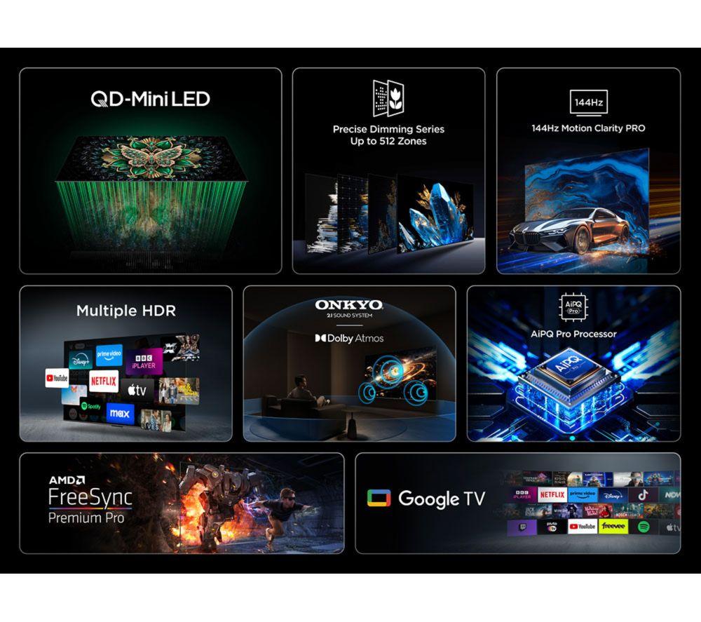 TCL C6K 85" QD-Mini LED 4K HDR Smart Google TV - 85C6K image number 5 of 13