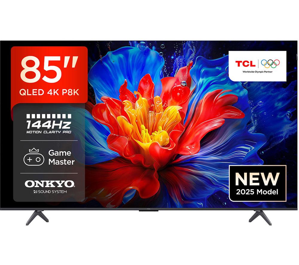 85inch TCL 85P8K  Smart 4K Ultra HD HDR QLED TV