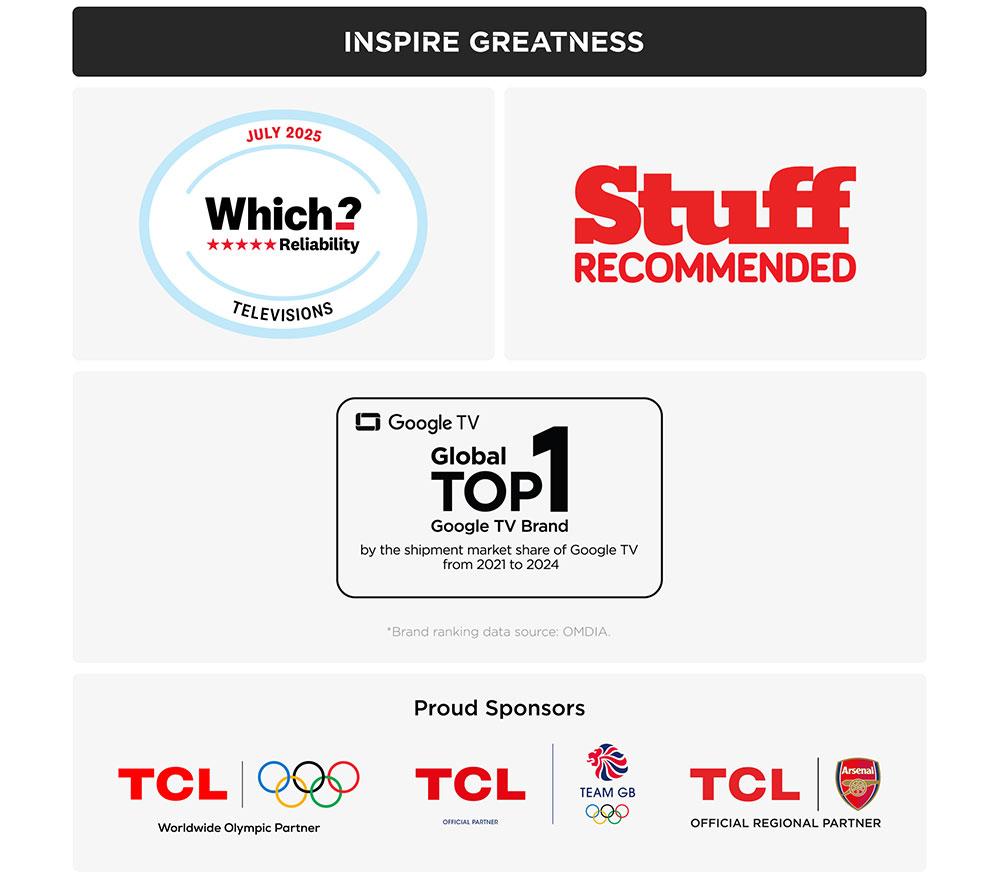 TCL T6C 85" QLED 4K HDR Smart Fire TV with Freely - 85T6C-UK image number 3 of 14