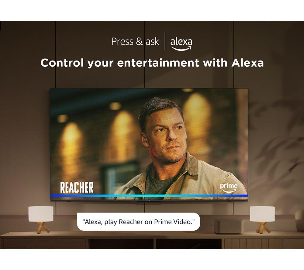 TCL T6C 85" QLED 4K HDR Smart Fire TV with Freely - 85T6C-UK image number 14 of 16