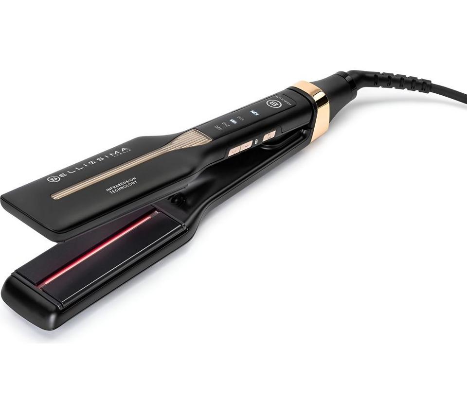 BELLISSIMA Italia Absolute Wide Hair Straightener - Black