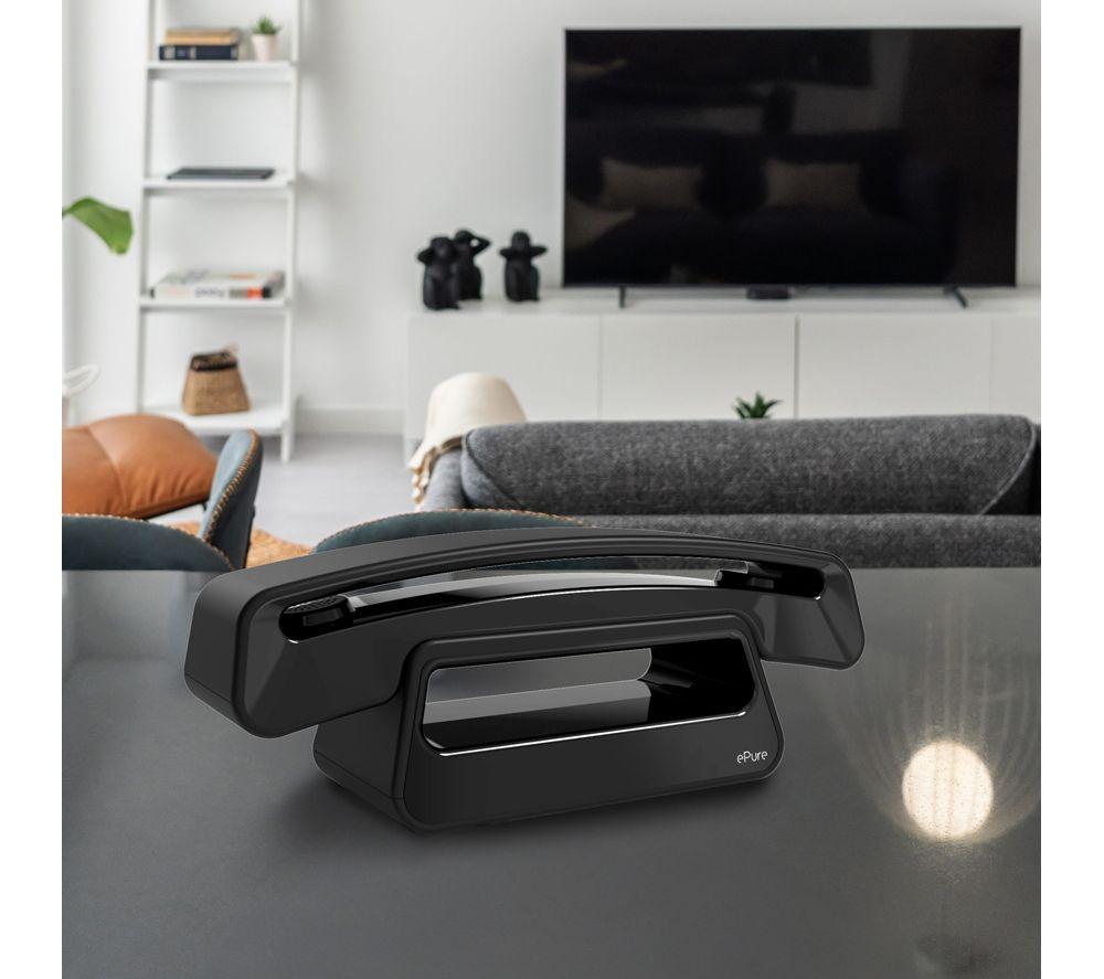 ALCATEL ePure Cordless Home Phone - Black image number 4 of 7