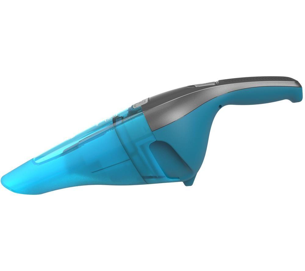 BLACK + DECKER DustBuster WDC215WA-GB Handheld Vacuum Cleaner - Blue & Grey image number 10 of 10