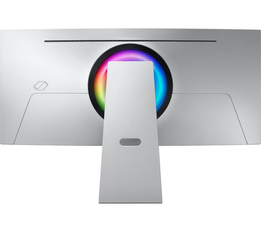 SAMSUNG Odyssey G8 LS34DG850SUXXU Quad HD 34" Curved QD-OLED Smart Gaming Monitor - Silver image number 4 of 10
