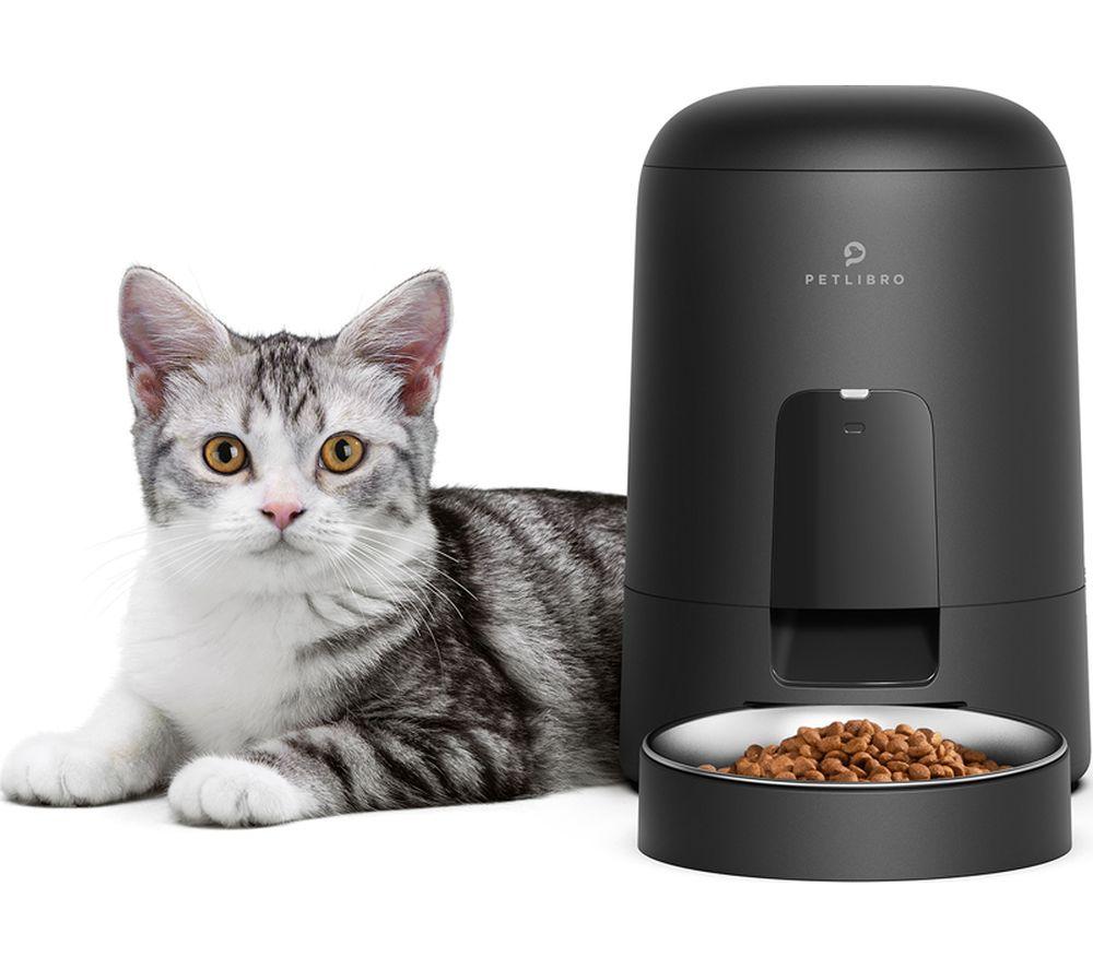 PETLIBRO Air Automatic Pet Food Feeder - 2 Litre, Black image number 4 of 8