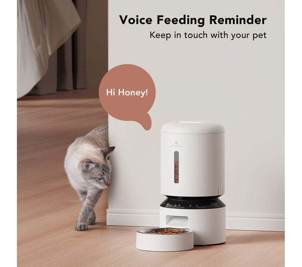 PETLIBRO Granary Smart Automatic Pet Food Feeder - 5 Litre, White image number 3 of 7