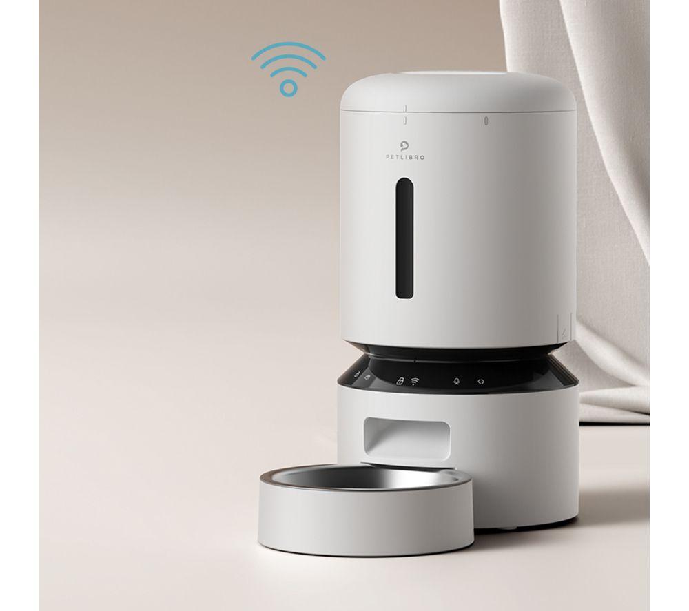 PETLIBRO Granary Smart Automatic Pet Food Feeder - 5 Litre, White image number 4 of 7