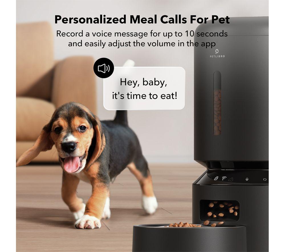 PETLIBRO Granary Smart Automatic Pet Food Feeder - 5 Litre, Black image number 2 of 6