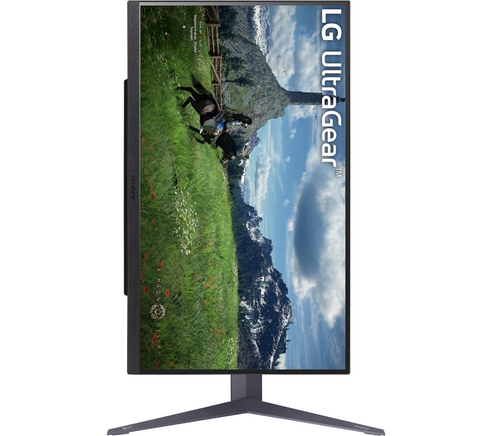 LG UltraGear 27GS85Q-B Quad HD 27" Nano IPS Gaming Monitor - Black image number 13 of 14