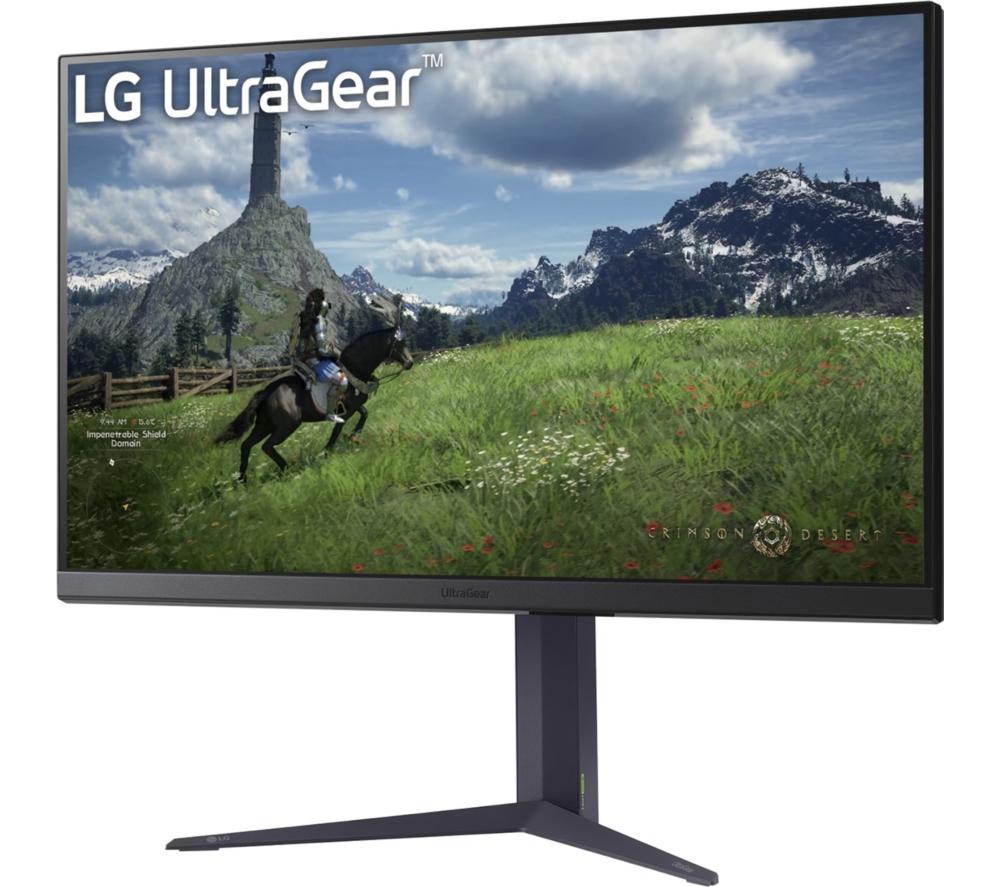 LG UltraGear 32GS85Q-B Quad HD 32" Nano IPS Gaming Monitor - Black image number 11 of 14