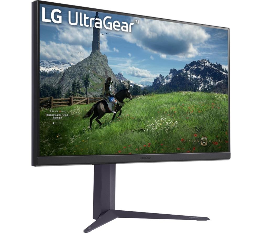 LG UltraGear 32GS85Q-B Quad HD 32" Nano IPS Gaming Monitor - Black image number 13 of 14