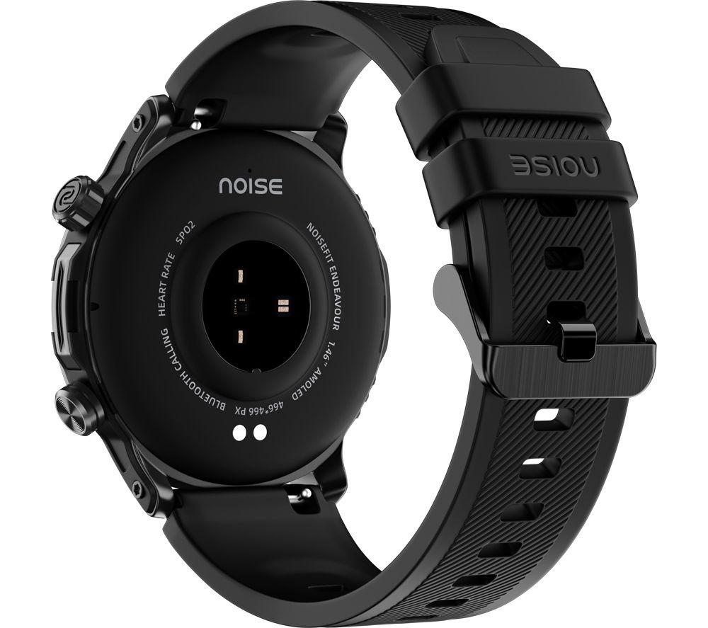 NOISE NoiseFit Endeavour Smart Watch - Jet black image number 3 of 5