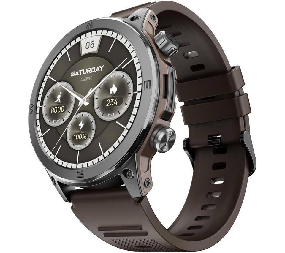 NOISE NoiseFit Endeavour Smart Watch - Vintage Brown
