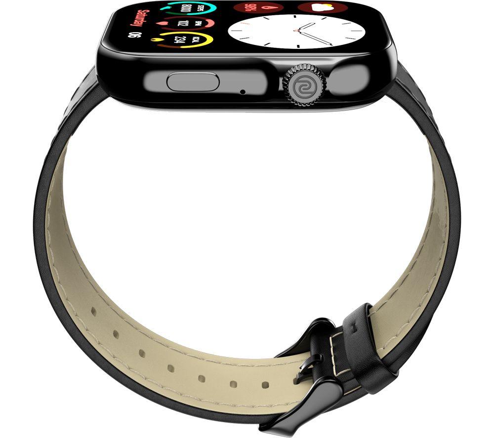 NOISE ColorFit Ultra 3 Smart Watch - Classic Dark Brown with Brown Leather Band image number 3 of 5