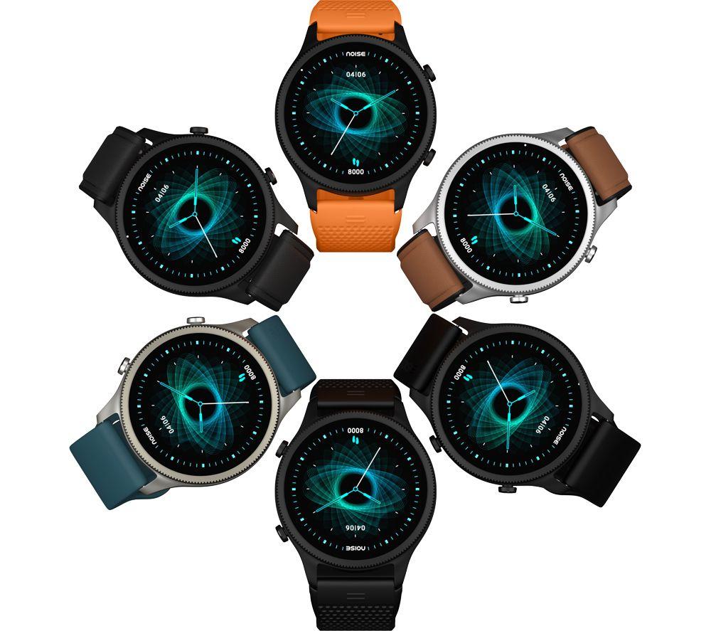 NOISE NoiseFit Halo Smart Watch - Forest Green, Silicone Strap image number 2 of 7