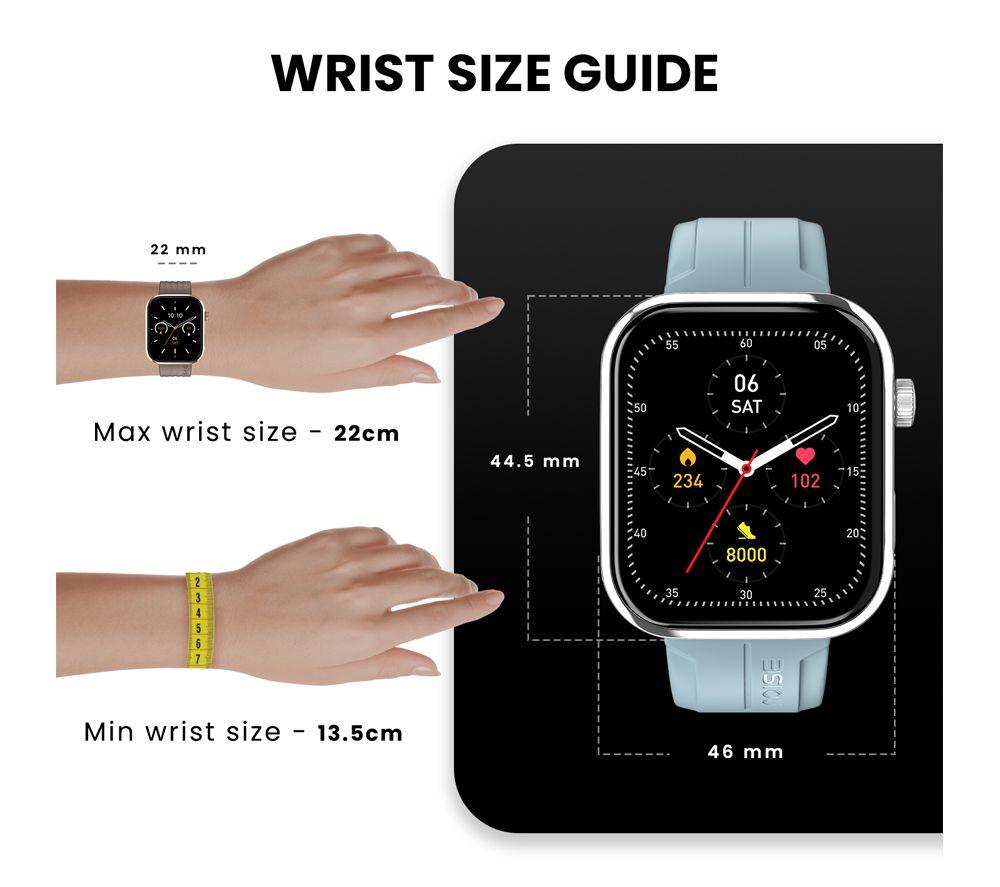 NOISE ColorFit Pro 5 Max Smart Watch - Elite Black with Black Metal Strap image number 2 of 5