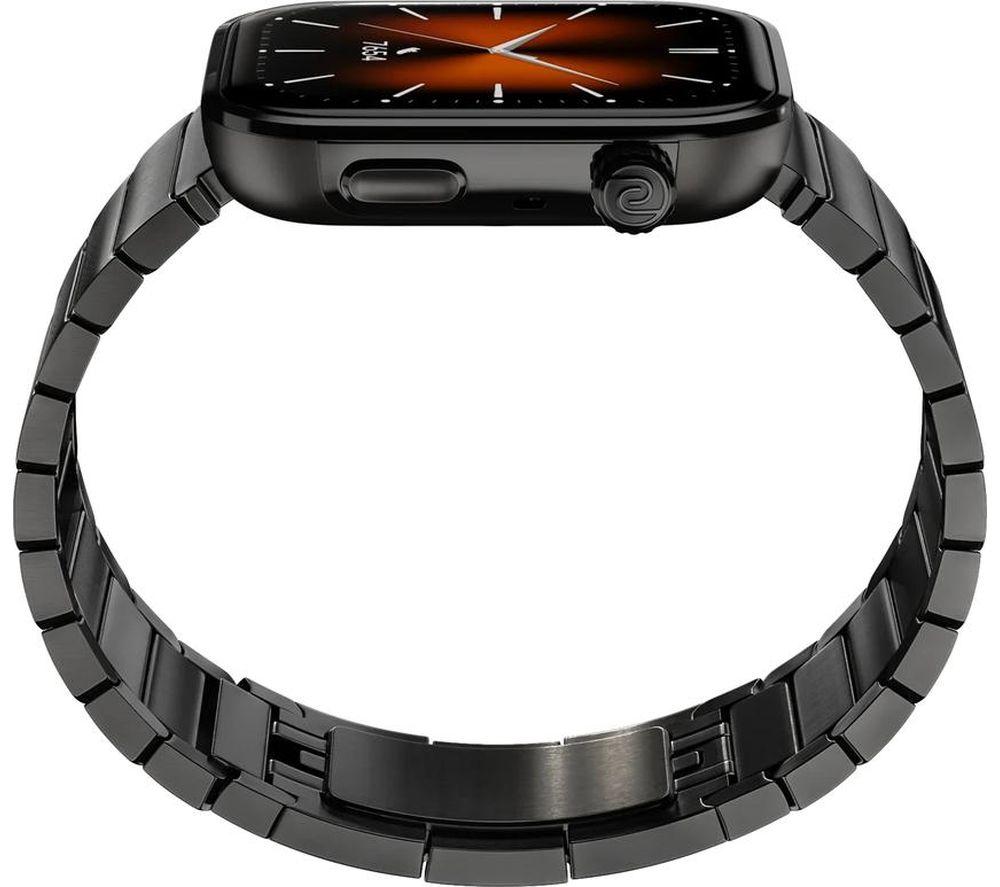 NOISE ColorFit Pro 6 Max Smart Watch - Black Chrome with Black Metallic Band image number 5 of 5