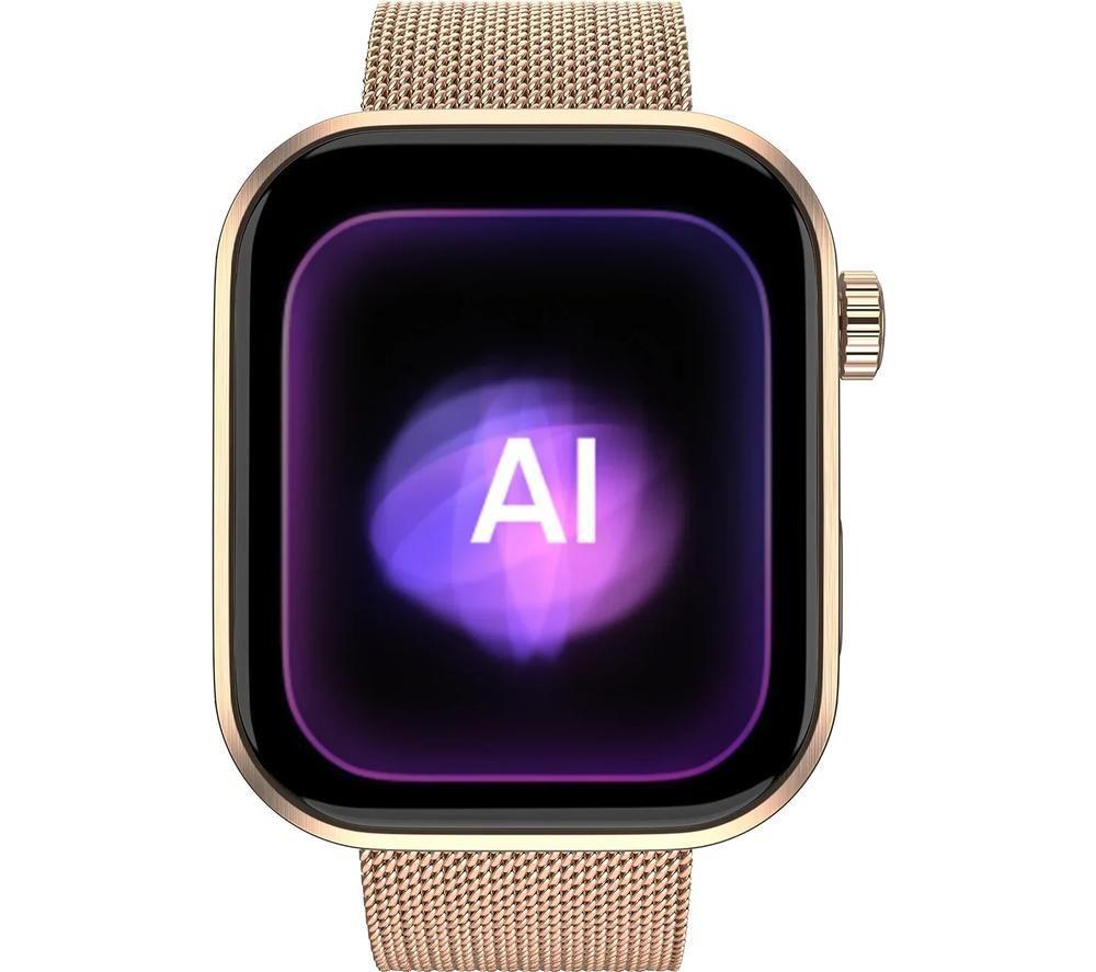 NOISE ColorFit Pro 6 Smart Watch - Rose Gold, Metal Strap image number 3 of 6