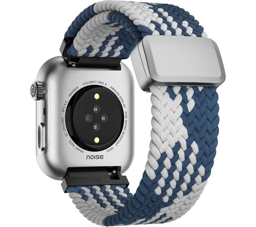 NOISE ColorFit Pro 6 Smart Watch - Arctic Weave, Nylon Strap image number 5 of 6