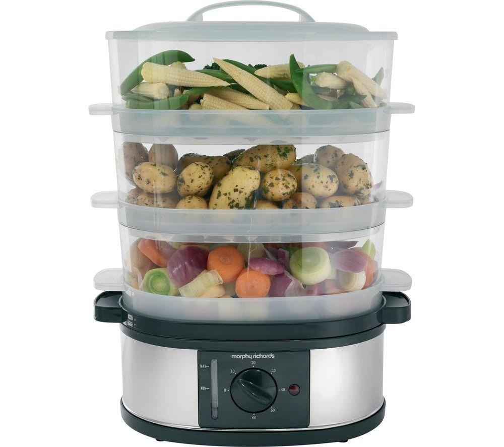 MORPHY RICHARDS 48755 Steamer - Black image number 5 of 8