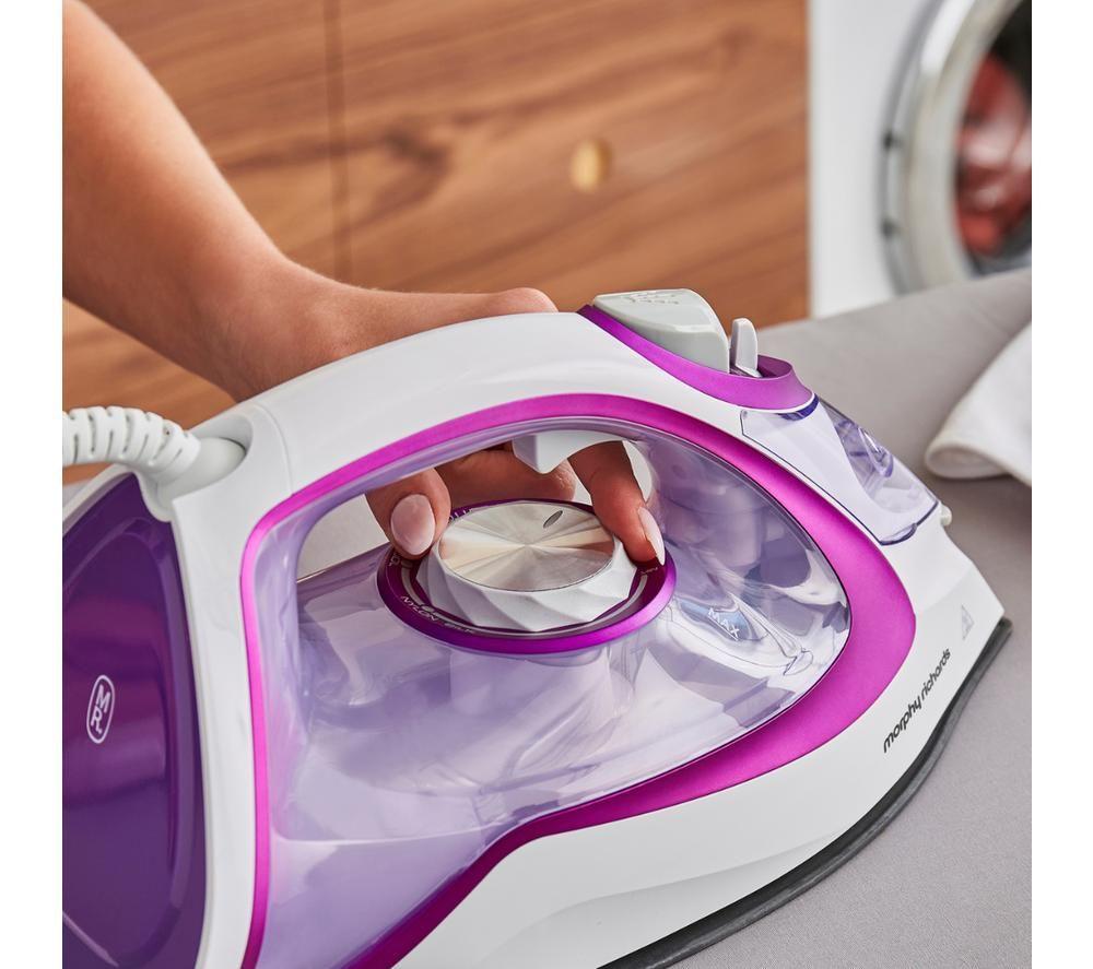 MORPHY RICHARDS Turbo Glide 302000 Steam Iron - Purple image number 6 of 9