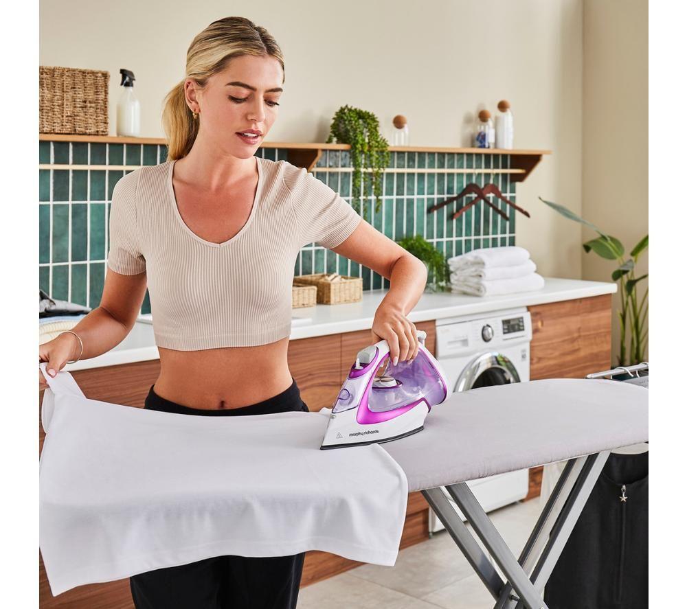 MORPHY RICHARDS Turbo Glide 302000 Steam Iron - Purple image number 8 of 9