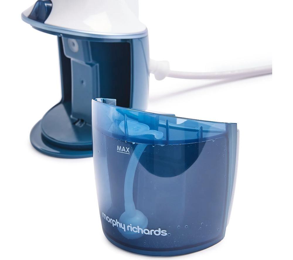 MORPHY RICHARDS 361000 Express Handheld Clothes Steamer - White & Blue image number 13 of 16