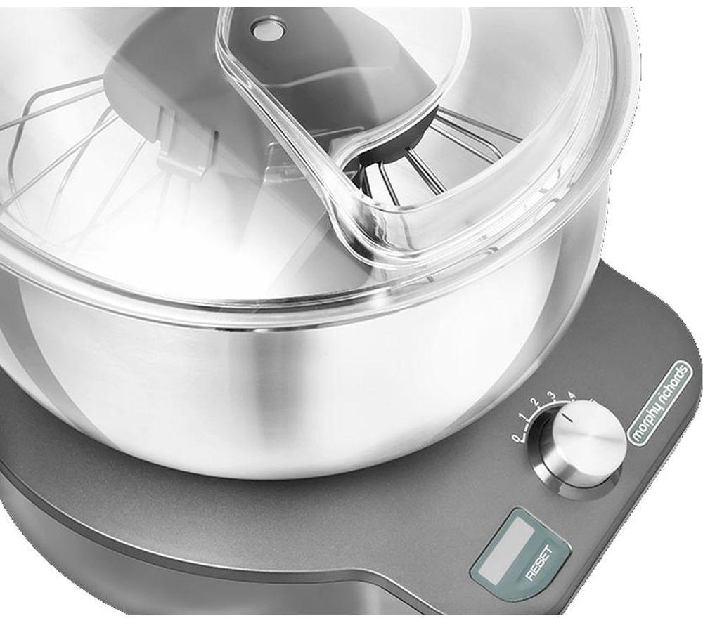 MORPHY RICHARDS MixStar 400520 Stand Mixer - Silver image number 4 of 15