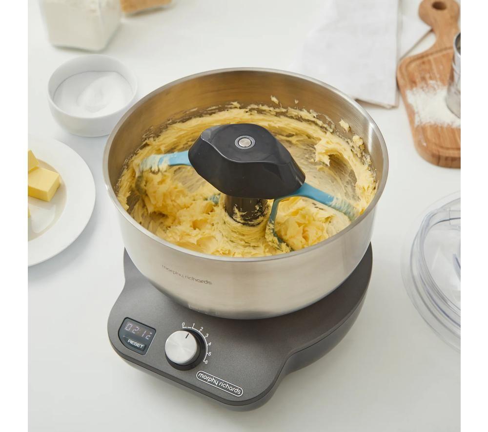 MORPHY RICHARDS MixStar 400520 Stand Mixer - Silver image number 7 of 15