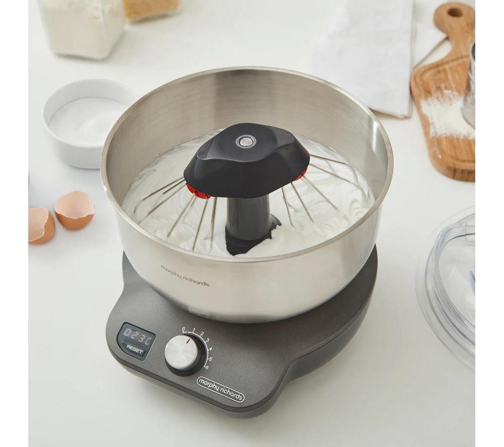 MORPHY RICHARDS MixStar 400520 Stand Mixer - Silver image number 8 of 15