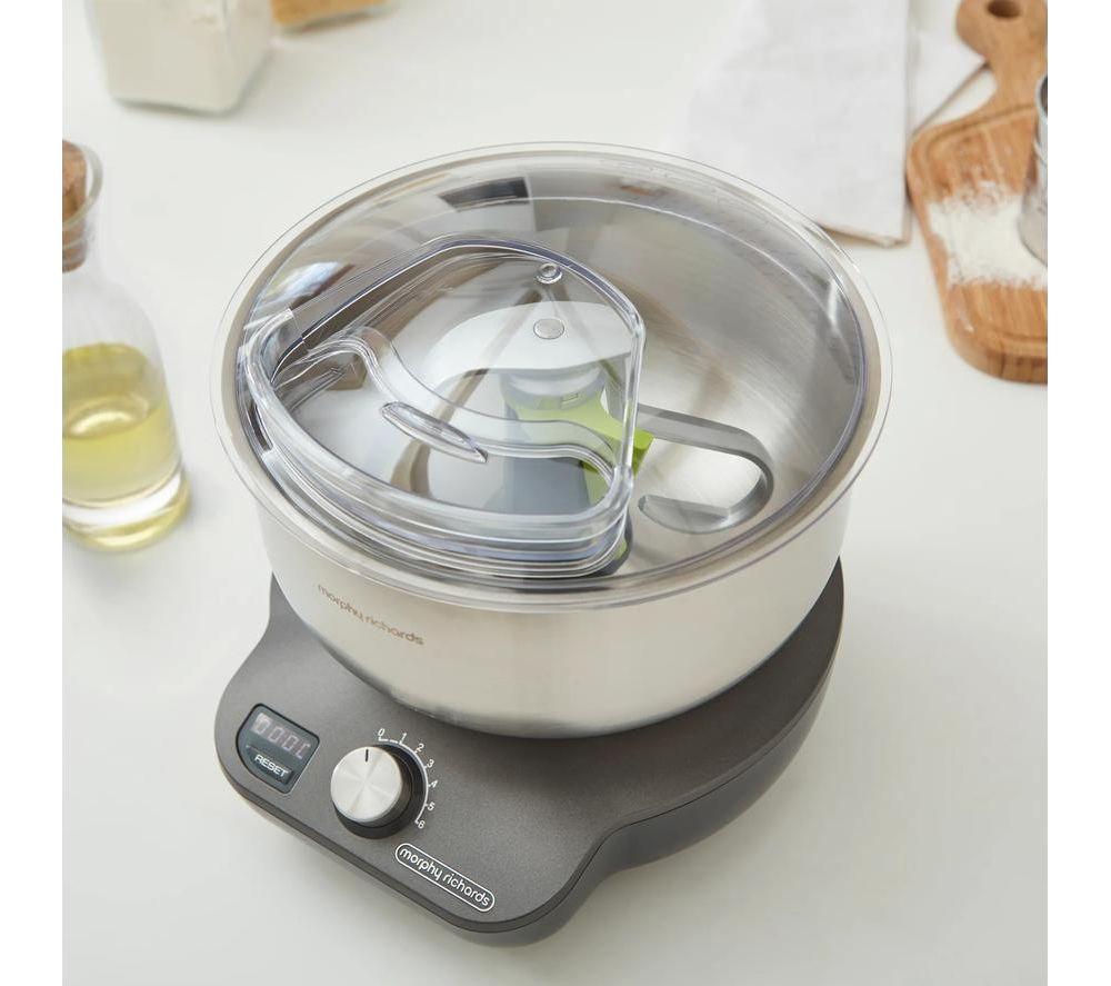 MORPHY RICHARDS MixStar 400520 Stand Mixer - Silver image number 9 of 15