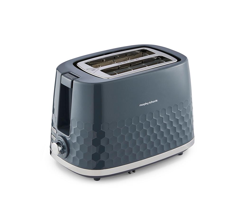 MORPHY RICHARDS Hive 220033 2-Slice Toaster - Grey image number 2 of 7