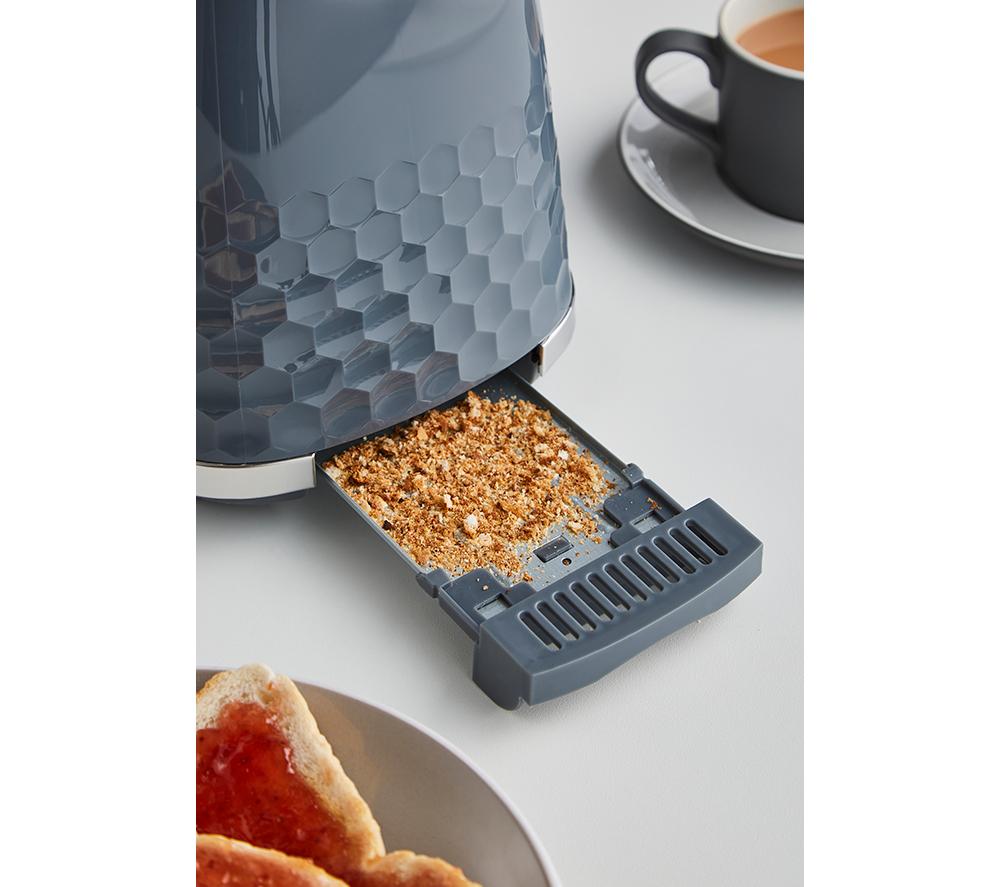 MORPHY RICHARDS Hive 220033 2-Slice Toaster - Grey image number 6 of 7